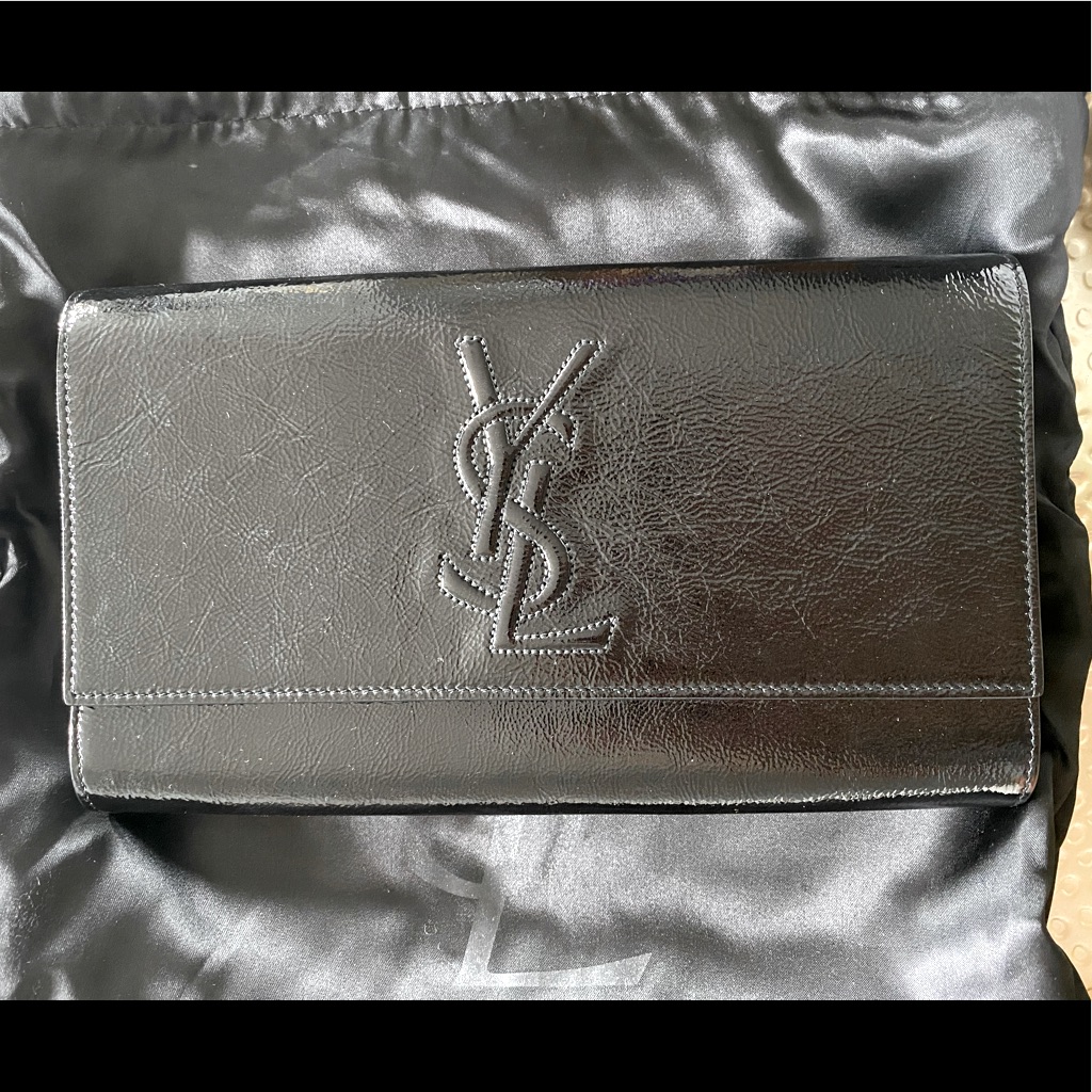 Ysl Clutch Patent Leather